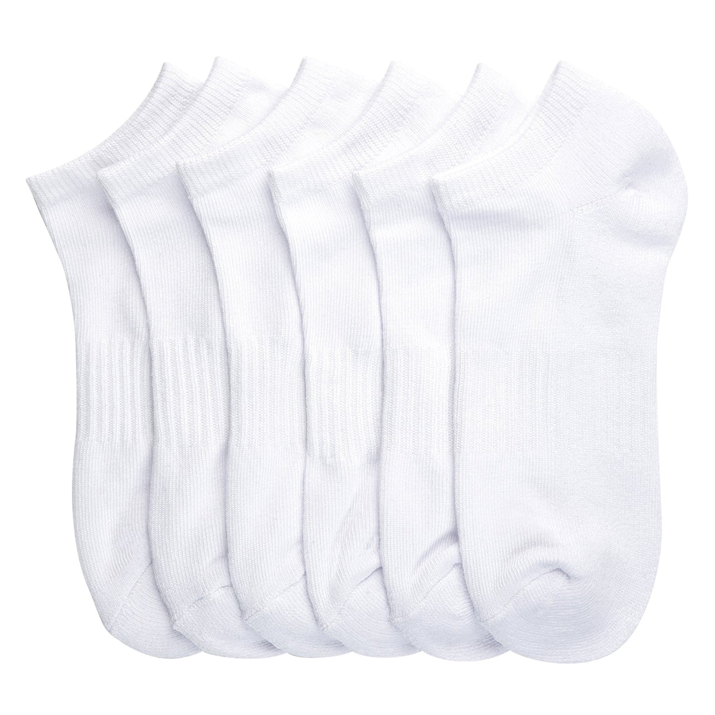 Knocker Men's Half Cushioned No Show Arch Support Socks