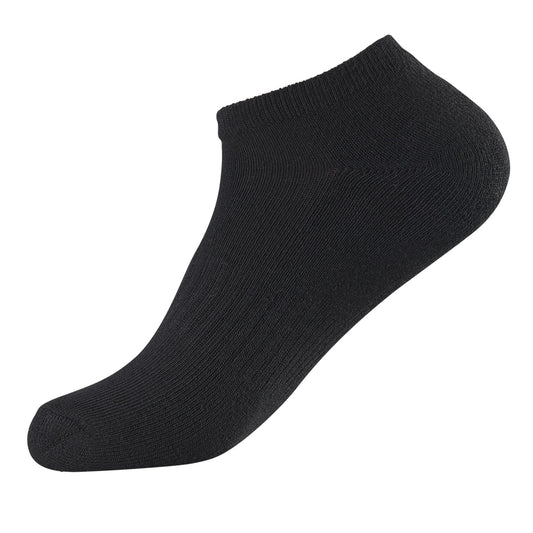 KNOCKER MEN'S HALF CUSHIONED NO SHOW SOCKS